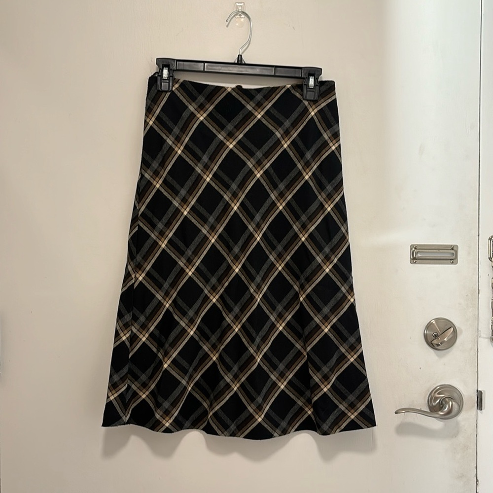 Plaid skirt